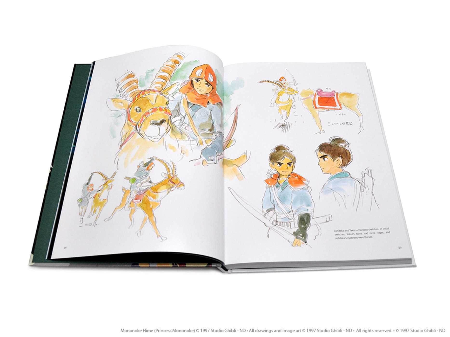 LIVRE (BOOK) L ART DE : PRINCESSE MONONOKE UN FILM DE HAYAO MIYAZAKI GLENAT  FR N