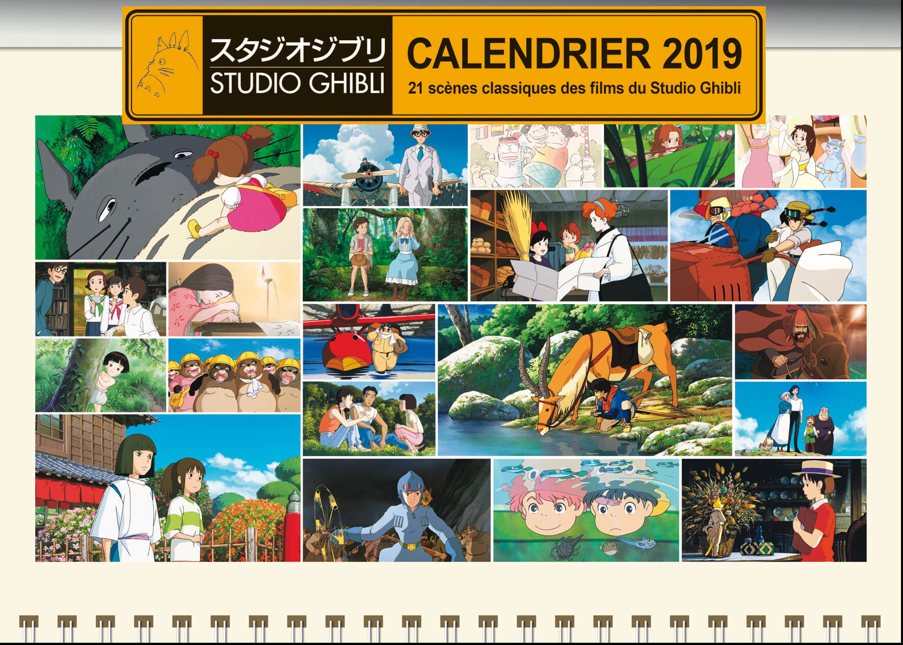 Mon Voisin Totoro - MON VOISIN TOTORO Calendrier 2024 - Studio Ghibli -  broché - Achat Livre