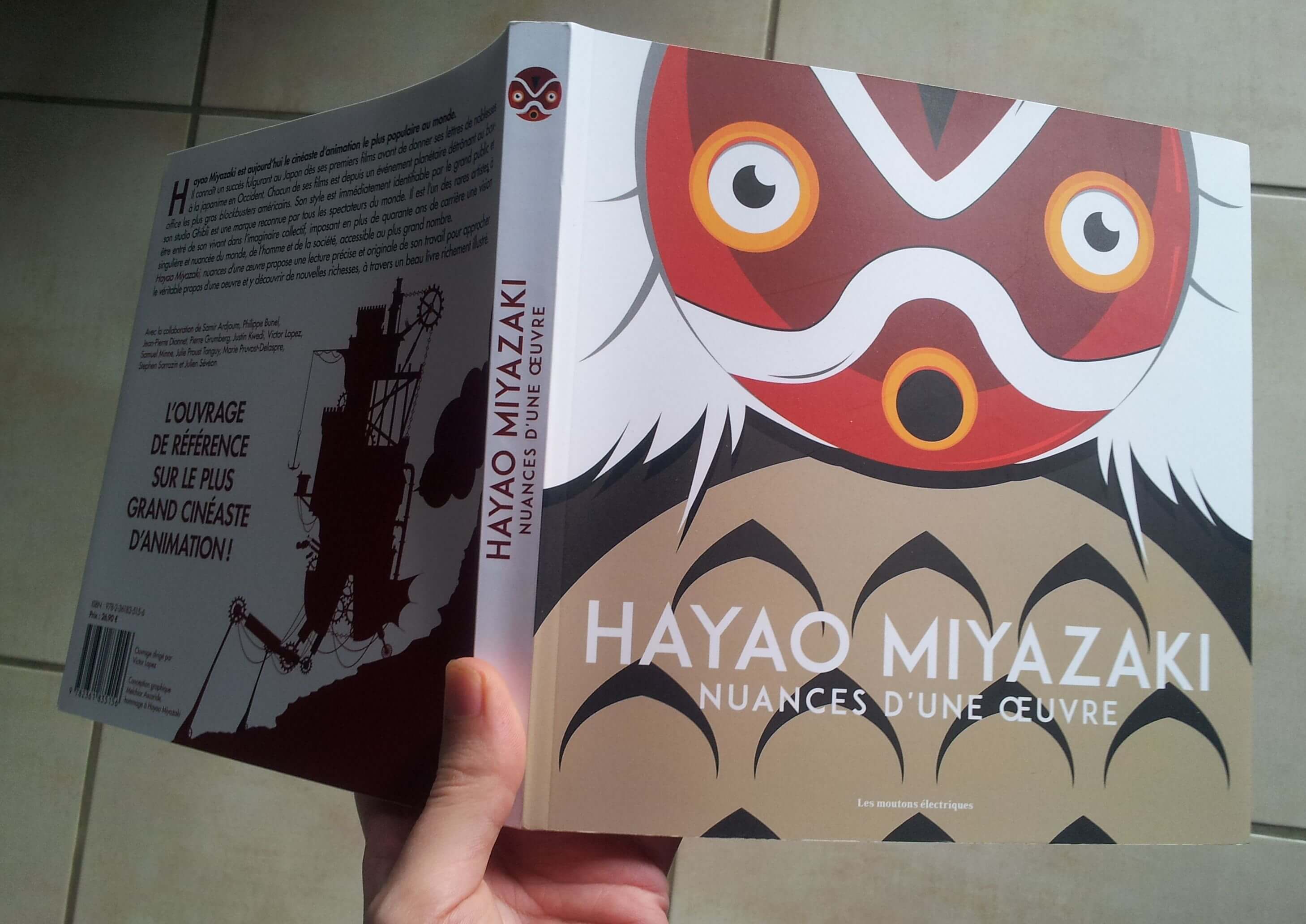 Une série de livres sur la méthode Hayao Miyazaki
