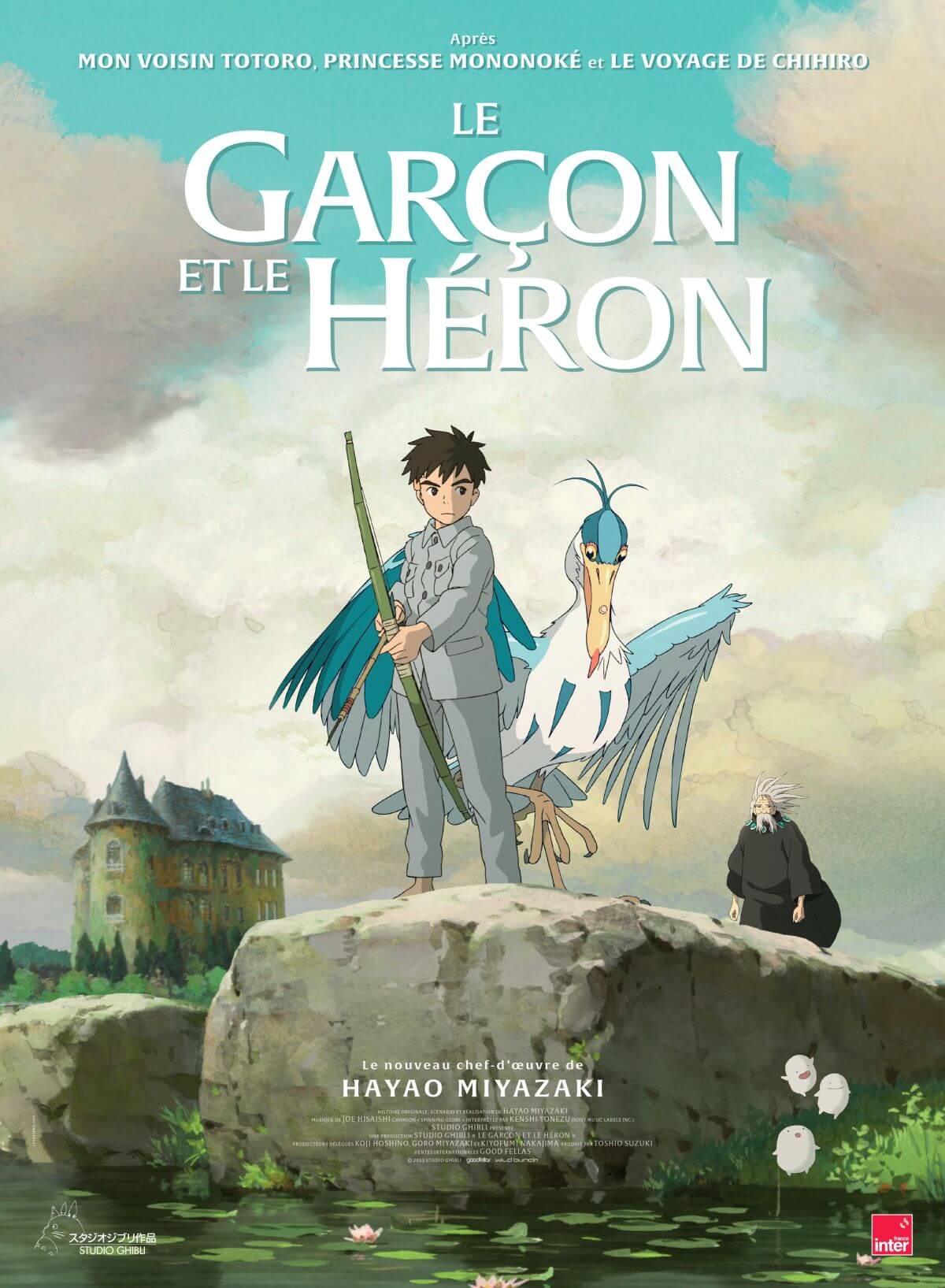 Une nouvelle affiche pour le Garçon et le Héron, le nouveau Ghibli