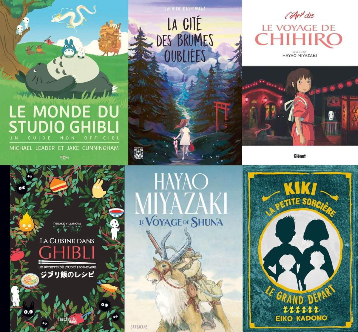 Les 6 meilleurs livres sur le studio Ghibli pour se faire plaisir à Noël