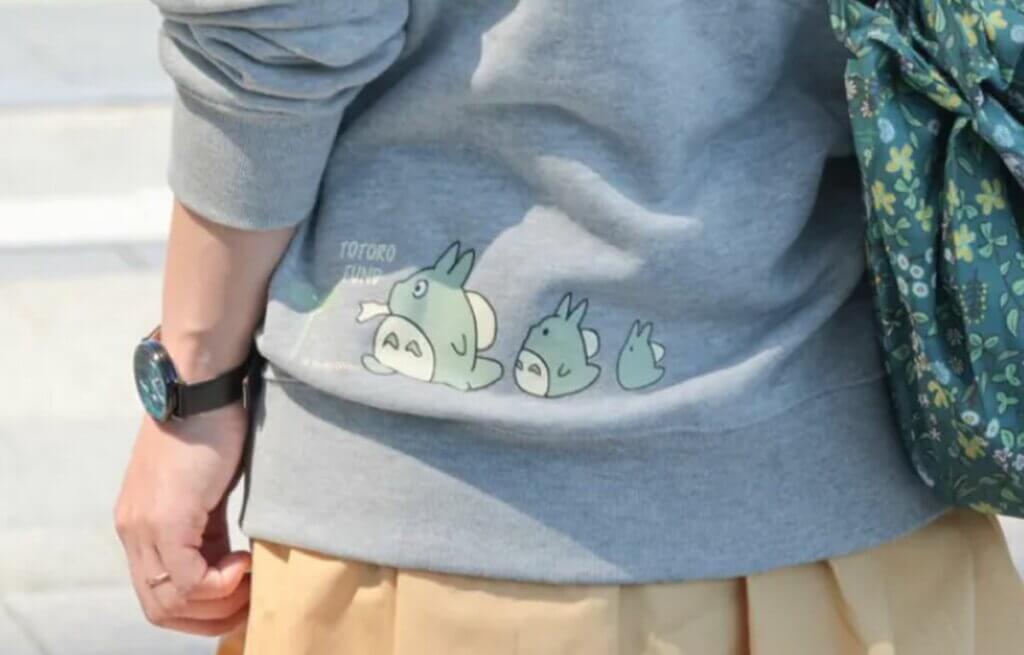 totoro fund program sweat shirt